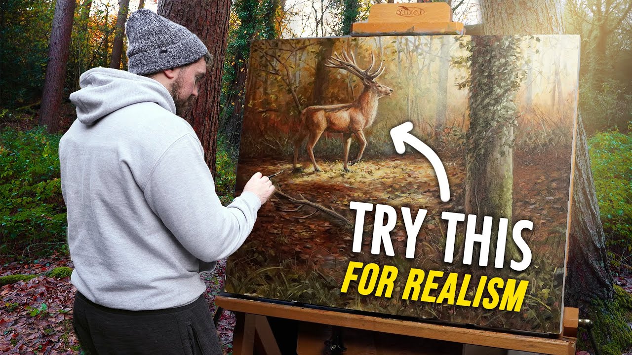 Want to Paint Better? Try This Forest Challenge!