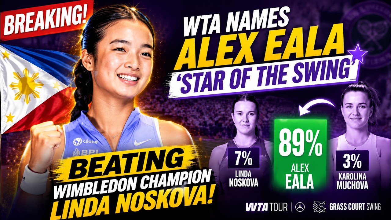 BREAKING! WTA Highlights Alex Eala After Stunning Rise Ahead of the US Open! 🎾