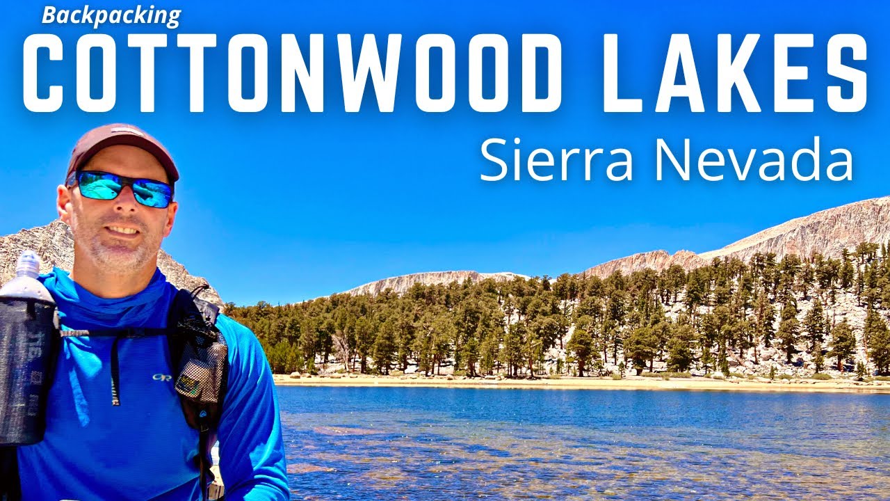 Solo Backpacking Cottonwood Lakes - Sierra Nevada. High Winds, Altitude Sickness, Mt. Langley 4K HDR