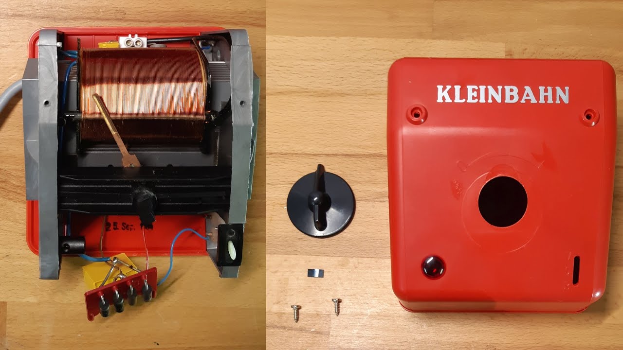 Reparatur am KLEINBAHN Trafo, Bj. 1986