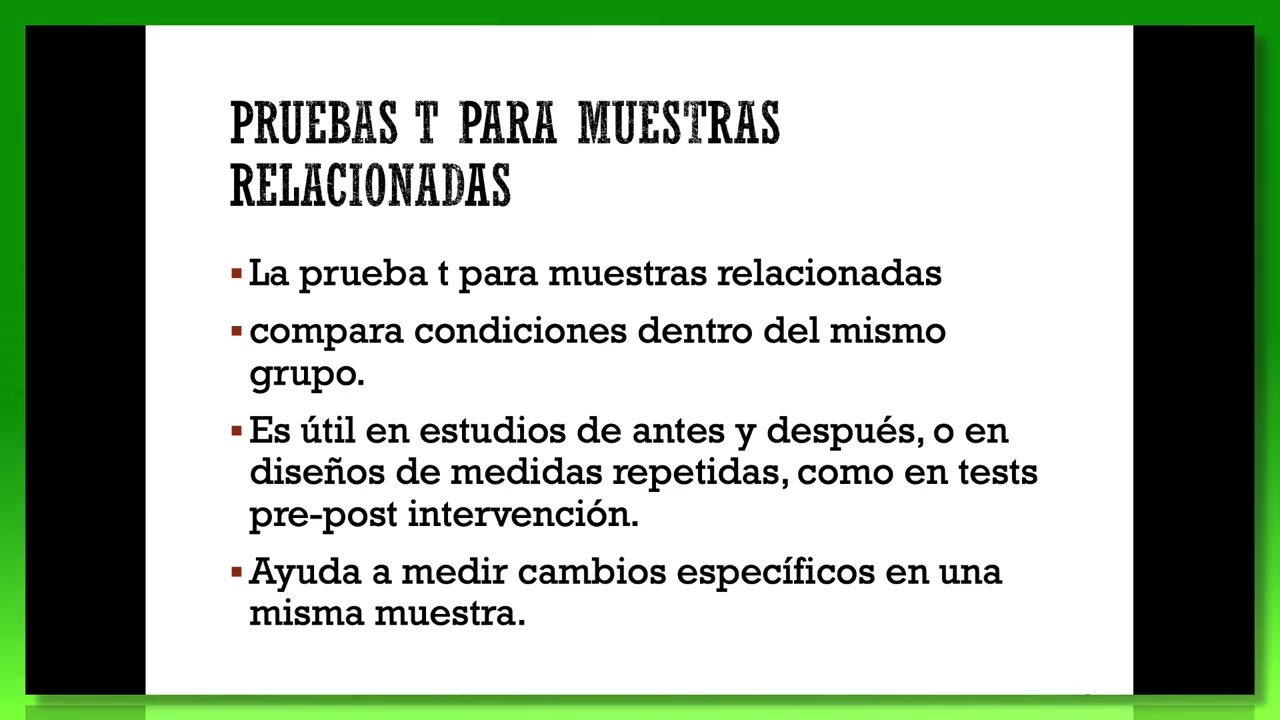 Pruebas para evaluar diferencias entre grupos