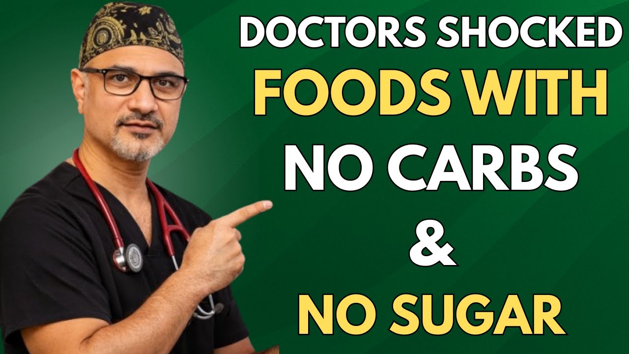 The 8 Best Foods For Seniors With NO Carbs & No Sugar ( MUST WATCH ) | Dr shi heng yi