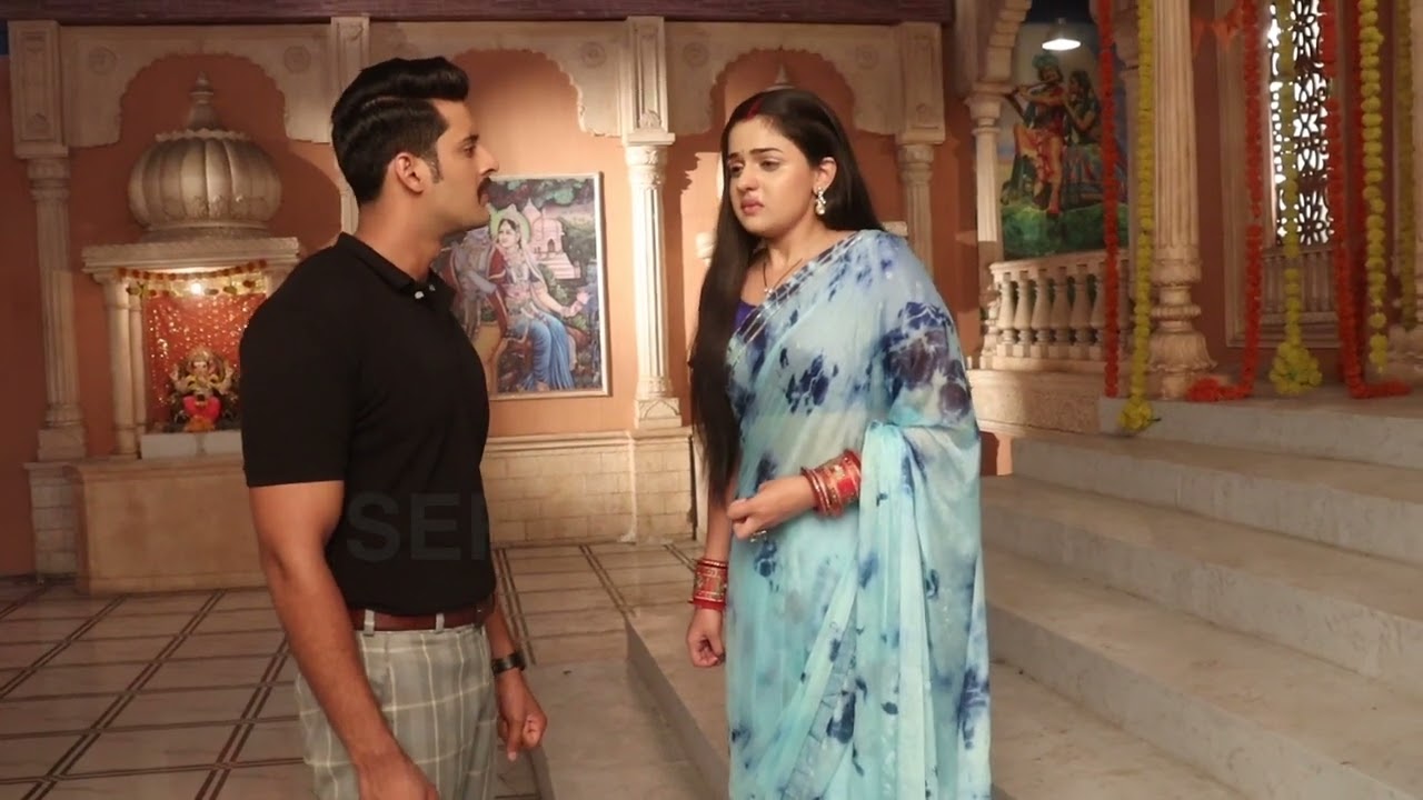 Mera Balam Thanedaar Veer is about to leave Bulbul, Bulbul's heart is broken and she starts crying