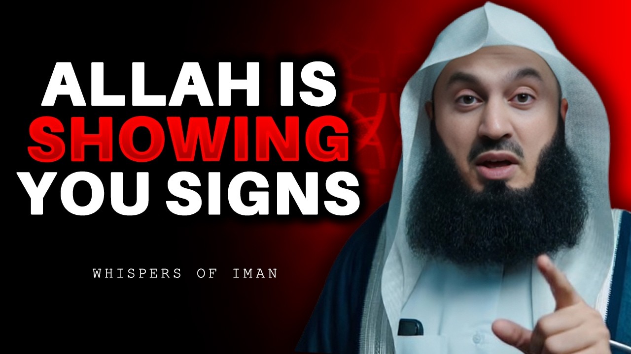 Allah Is Showing You Signs — While He Elevates You in Silence | Mufti Menk