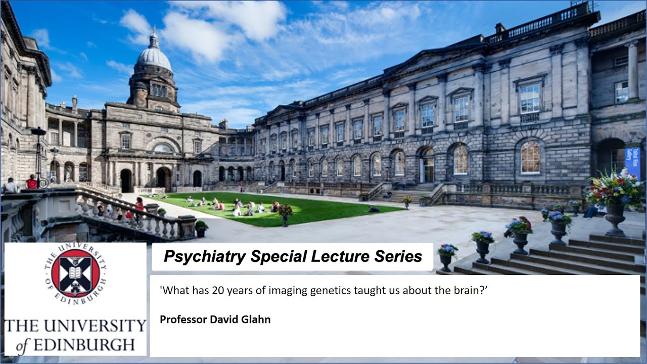 Special Lecture Series with Professor David Glahn