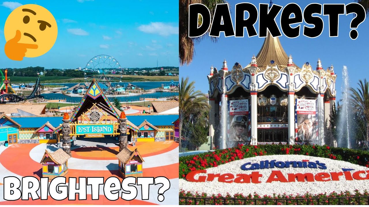 Theme Parks with the BRIGHTEST Future vs. the DARKEST Future