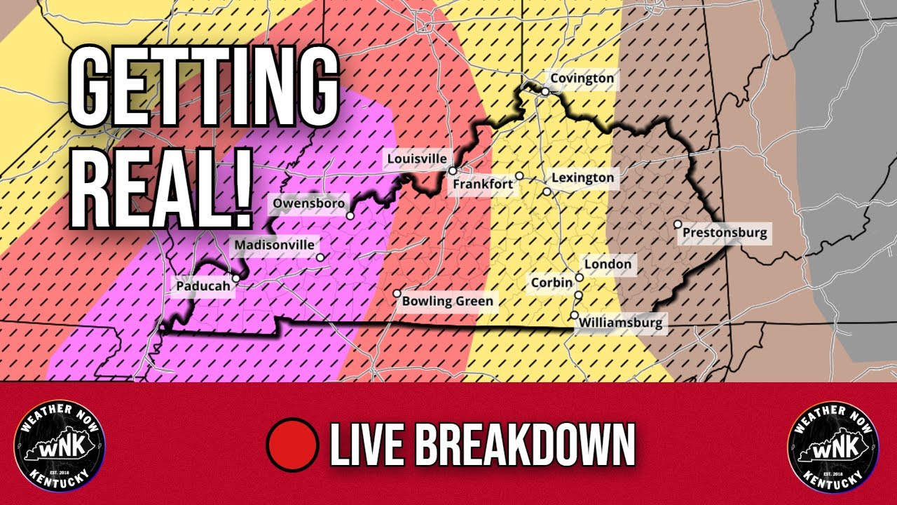 LIVE: Severe Storms Target Kentucky Sunday Night | Forecast Update