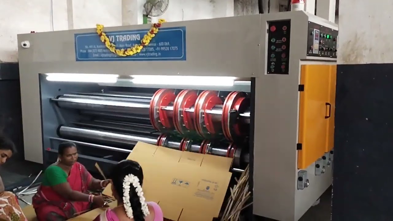 How to Printing & Cutting in Corton Box Manufacturing industry#cartonboxmachinery #printing