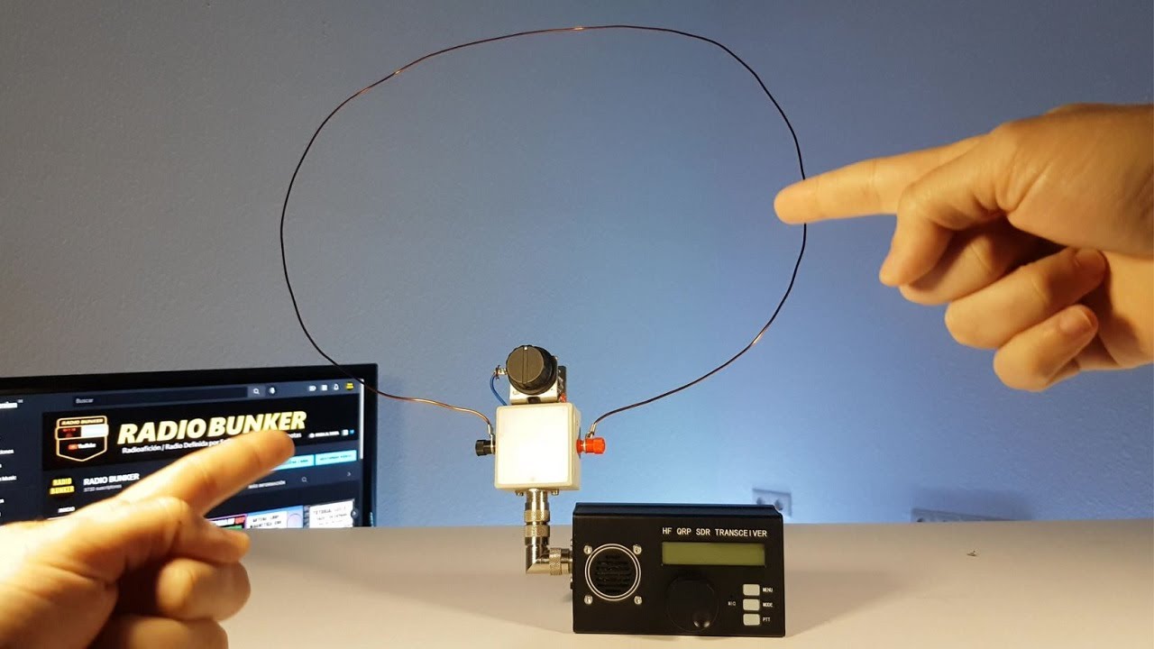 ¿LA MEJOR ANTENA PARA QRP? 🔥🧲 PRUEBA REAL DE ESTA MINI LOOP MAGNÉTICA