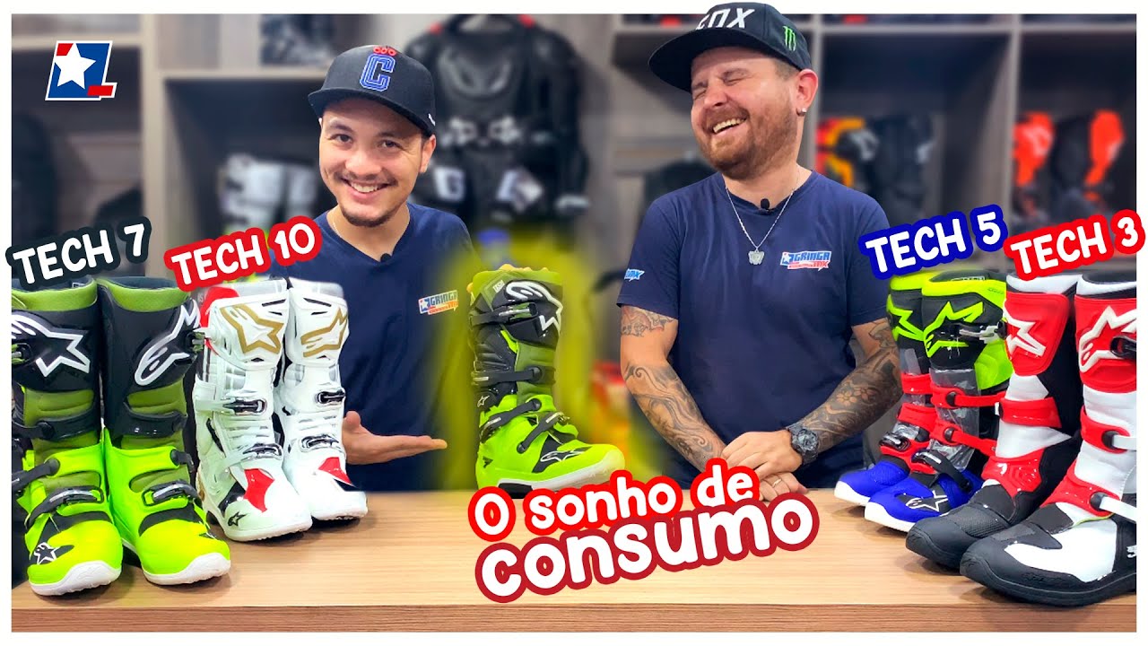 A Bota Off Road mais desejada! Alpinestars  #tech3 #tech5 #tech7 #tech10
