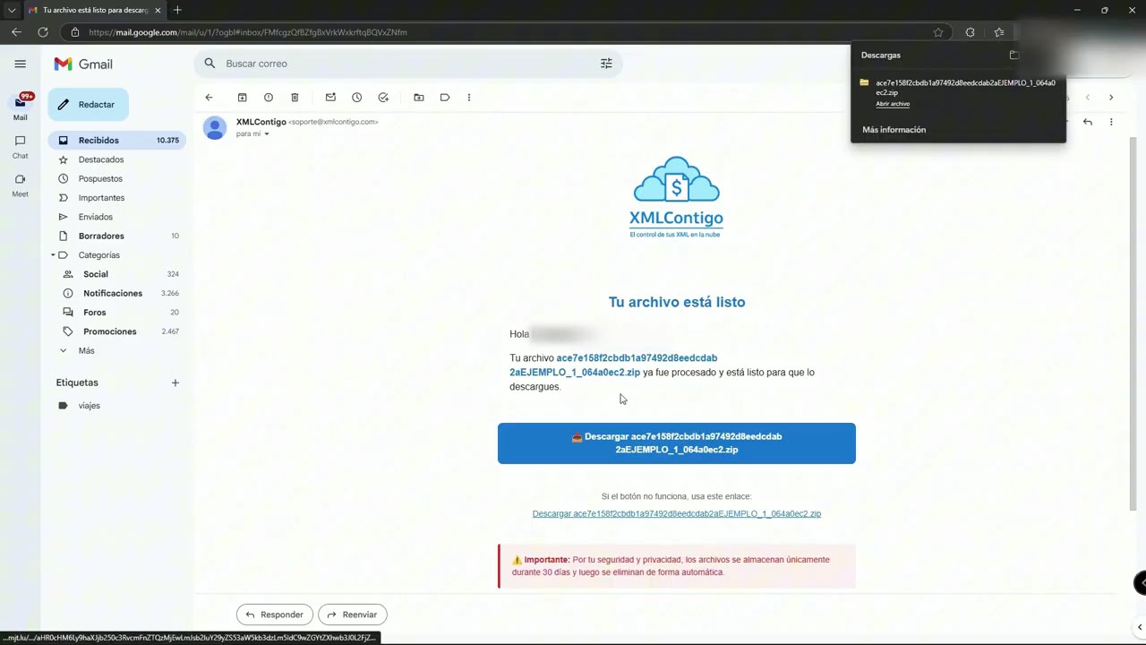 Convertir XML's a PDF's