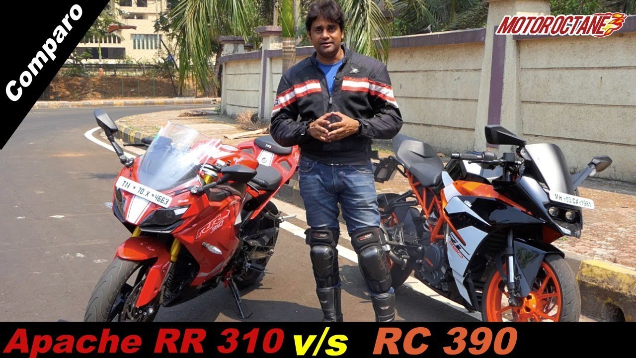 KTM RC 390 vs TVS Apache RR 310 Comparison in Hindi | MotorOctane