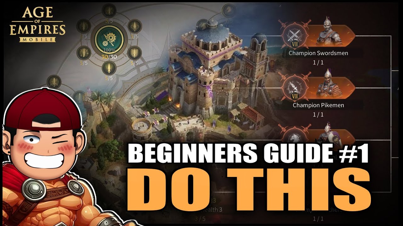 Tips on Castle Facilities, Mercenary Camp and Research - Age of Empires Mobile #aoemobile