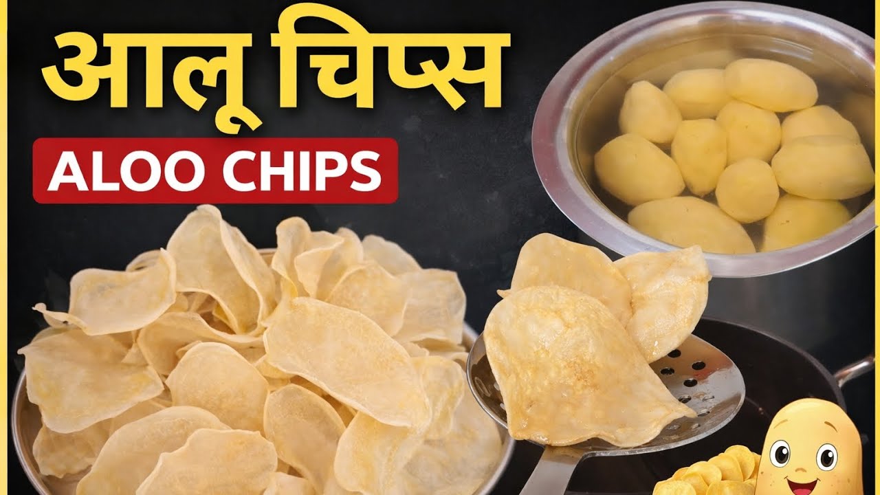 Homemade Aloo Chips | Bachchon Ke Favourite Kurkure Chips / जो सालोंसाल चले 