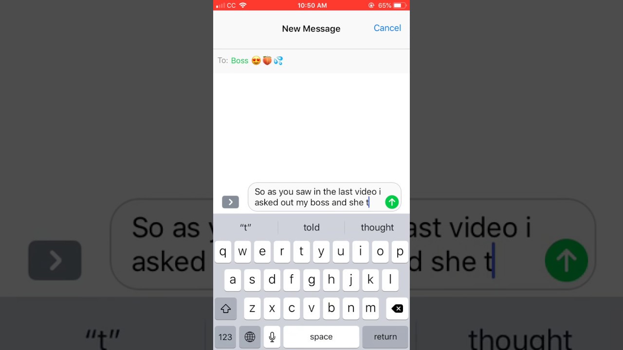 This is what happened when I asked out my boss...