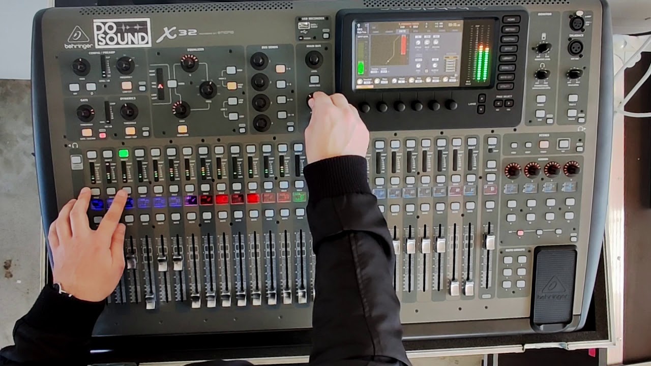 Behringer X32 Mixing