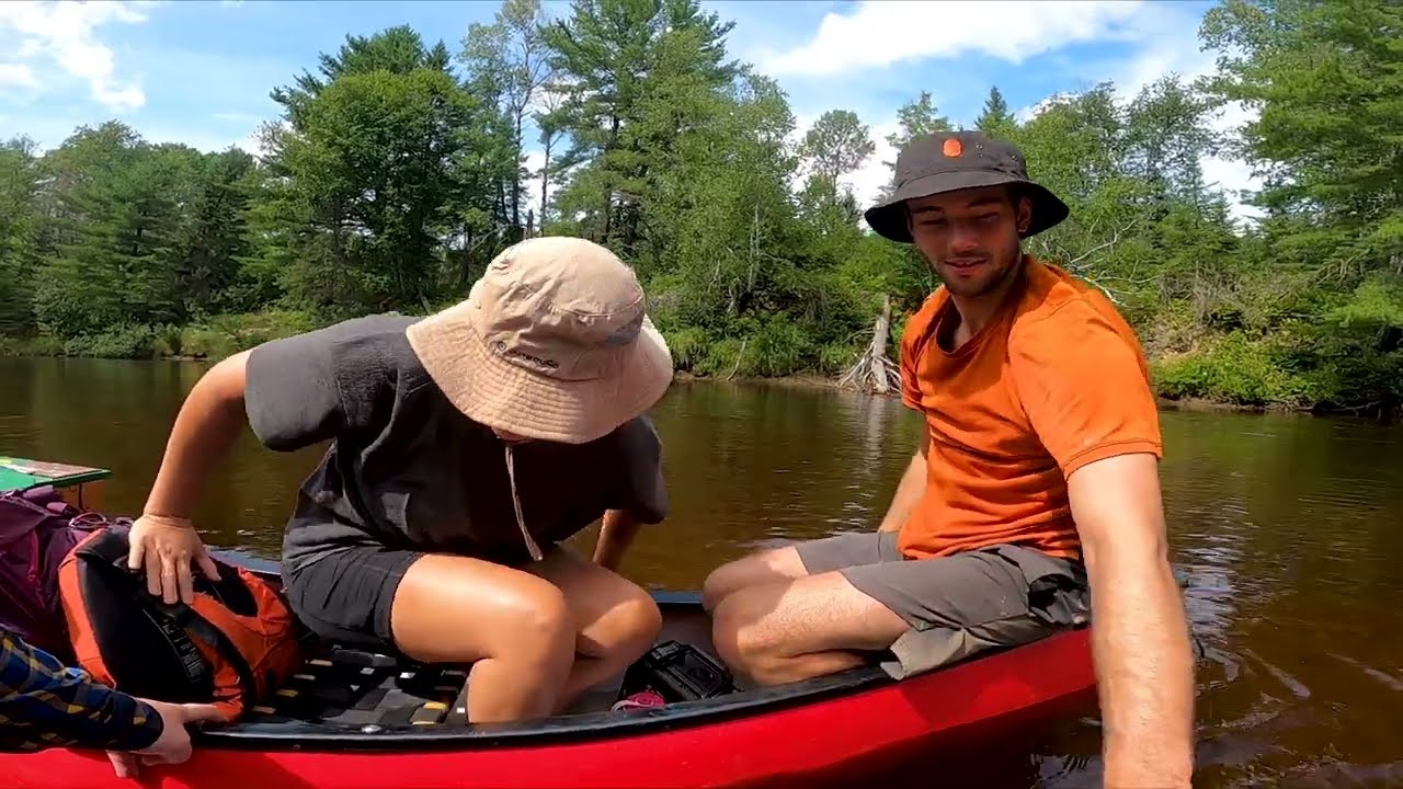 150kms on the Noire River, Quebec - full trip video