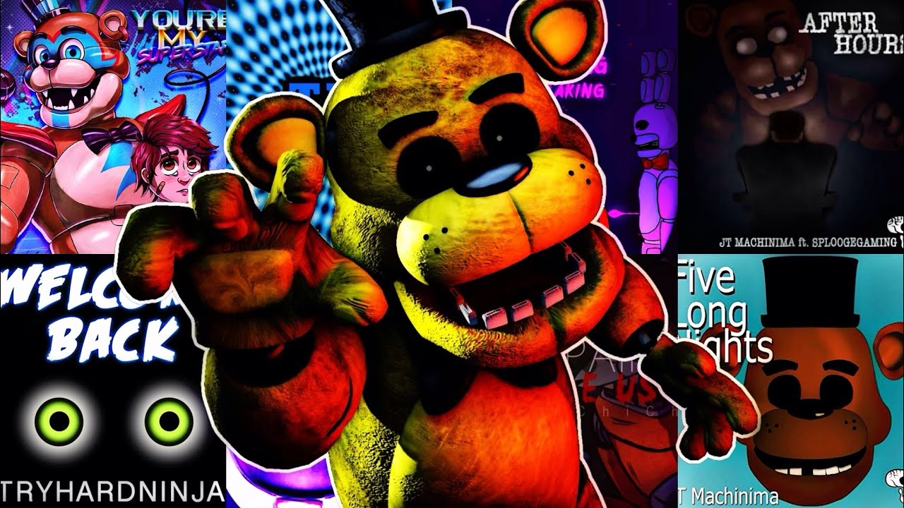 FNAF MEGA MASHUP | Lockdown Mega Mashup | @SharaXOfficial