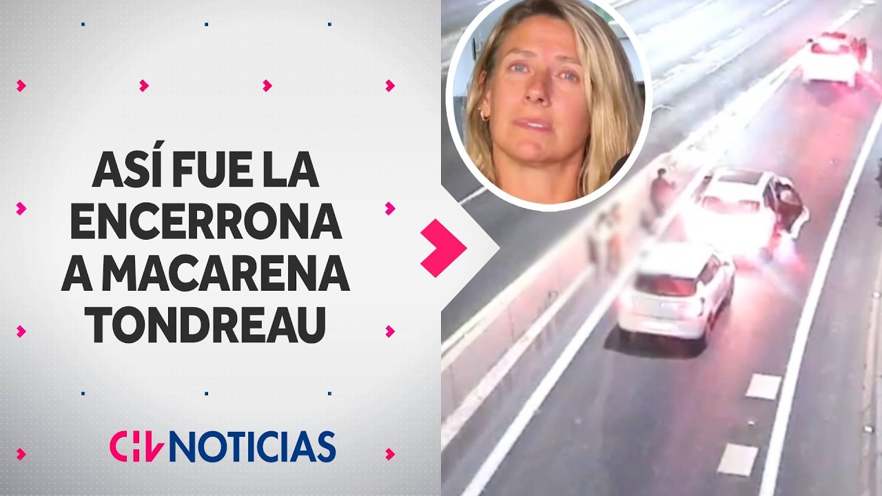 VIDEO: Así fue la encerrona que sufrió Macarena Tondreau: Detenido quedó en prisión preventiva