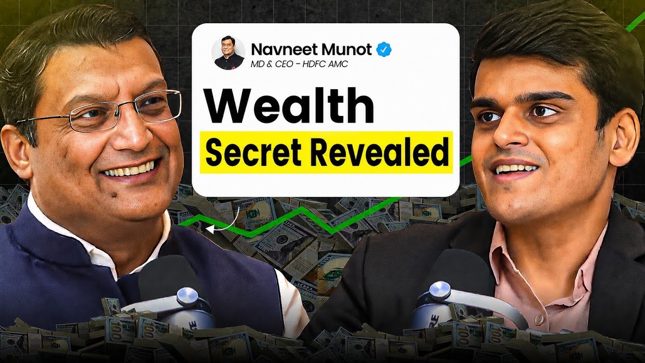 How To Build Wealth In India | Navneet Munot | HDFC AMC