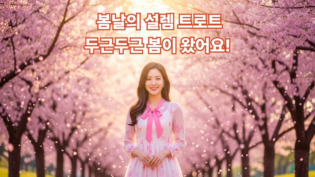 🌸 봄날의 설렘 트로트 10곡 연속듣기｜벚꽃 설렘 새출발 두근두근｜트로트 모음｜트롯하노미