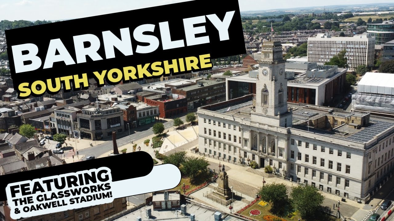Barnsley South Yorkshire - Drone video FILMED IN 4K!!!