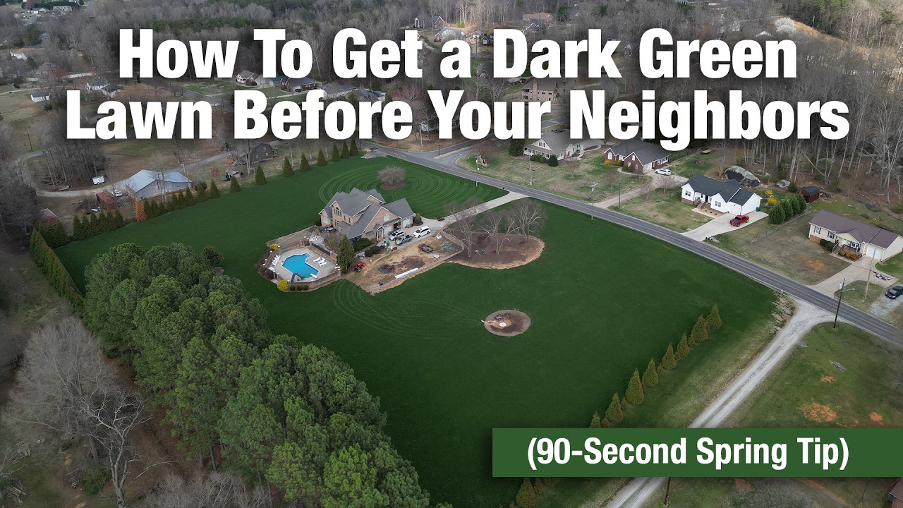 EW Turf Talk - How To Get a Dark Green Lawn Before Your Neighbors