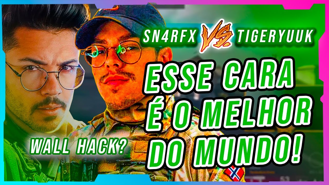 GEPEGE ENFRENTANDO PLAYER DE WALL HACK?, TIGERYUUK VS. SN4RFX E THE DARKNESS REI DO PREDICT