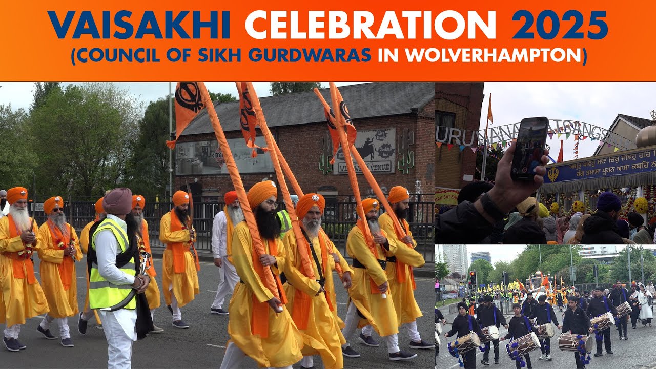 Vaisakhi Celebration 2025 (council of sikh gurdwaras in wolverhampton)