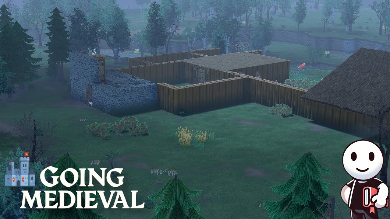 The First Attack | Going Medieval | Clayford | EP 3