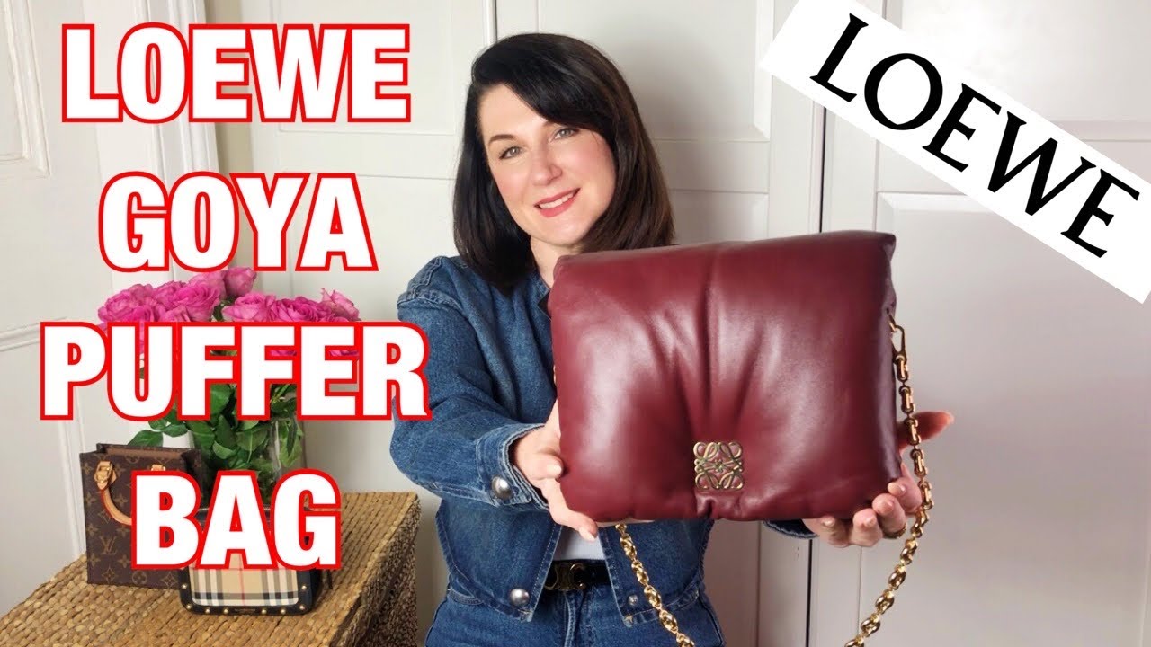 LOEWE Goya Puffer Bag: Review, What Fits and Mod Shots