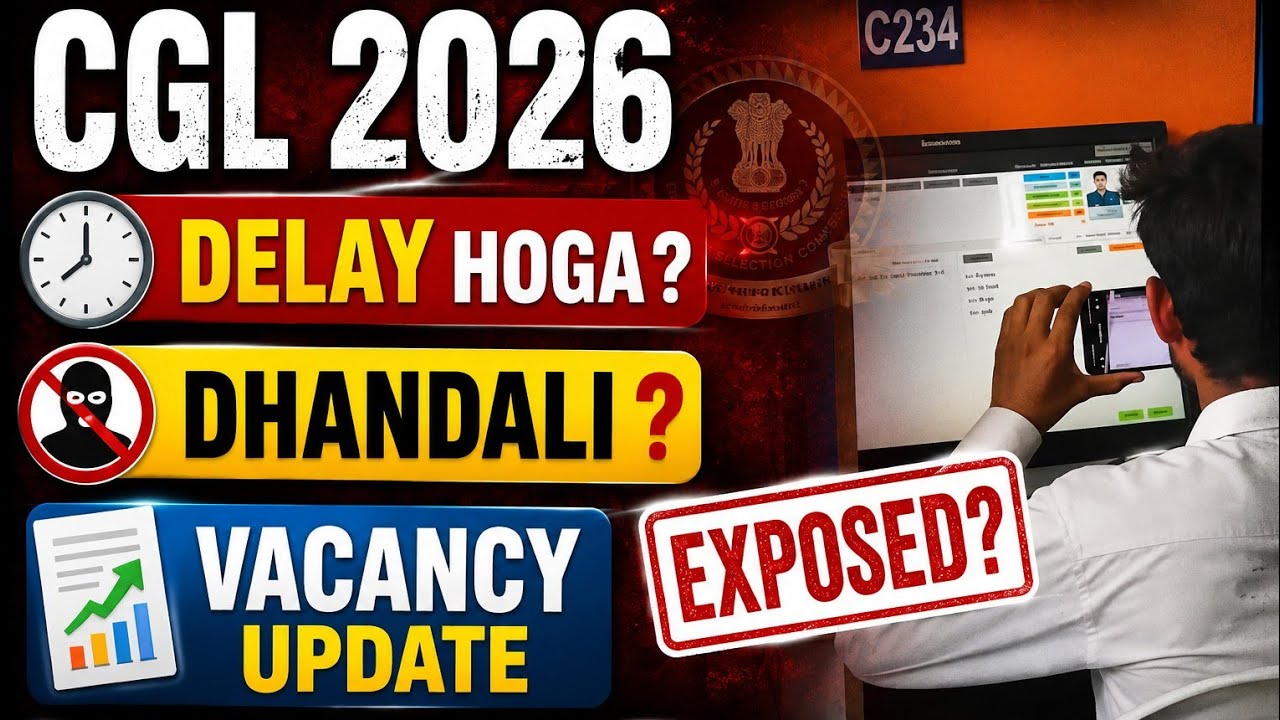Will SSC CGL 2026 Be Delayed? 😱 | Corruption in CGL 2026? | Vacancy Update | Latest SSC News