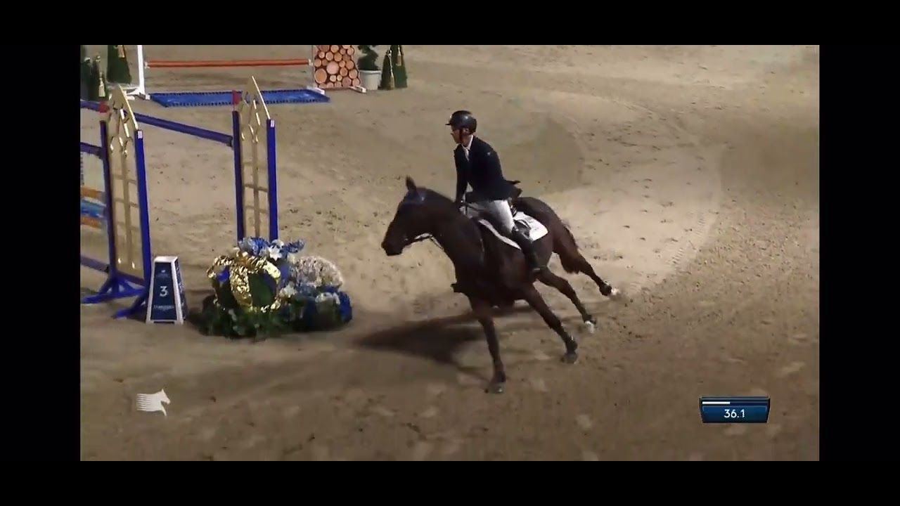 Fernando Martinez Sommer and Joep GP of Vienna LGCT (double clear and 5th place)