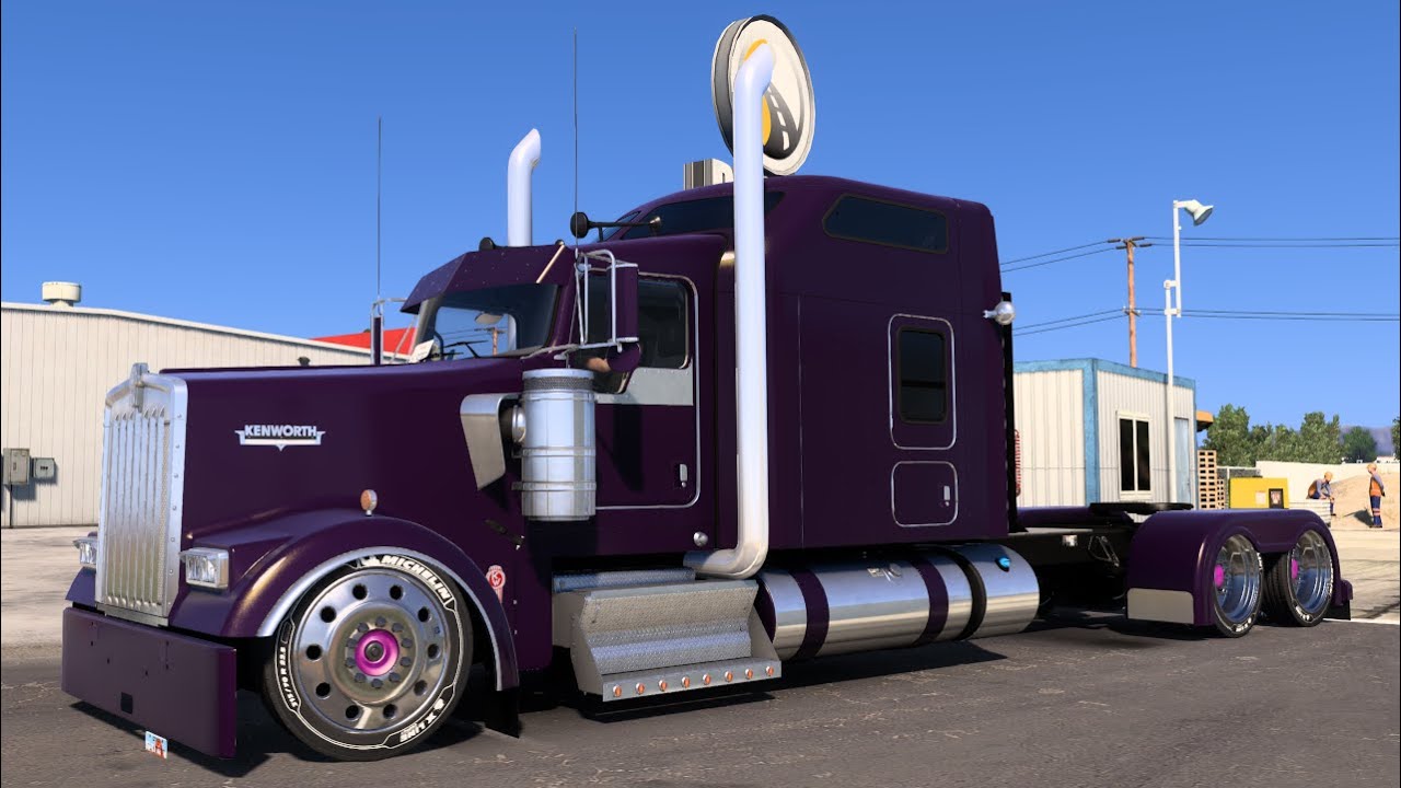 American Truck Simulator / Kenworth W900 Long and Lowered Part 39 / Let's Play