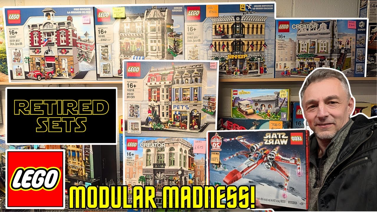 Снятые с производства наборы — потрясающий магазин LEGO — полный редких и труднодоступных запечат...