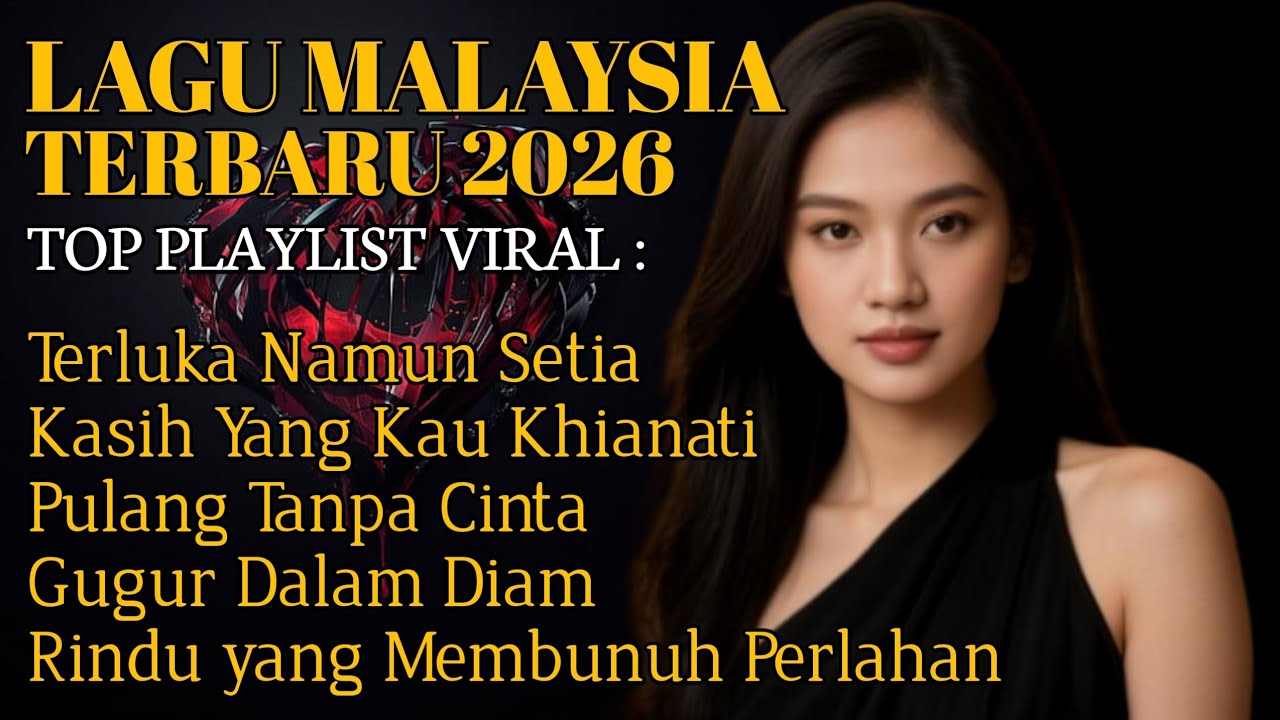 LAGU MALAYSIA PALING SEDIH PATAH HATI 💔 COCOK UNTUK TEMAN KERJA, SANTAI, DIPERJALANAN 