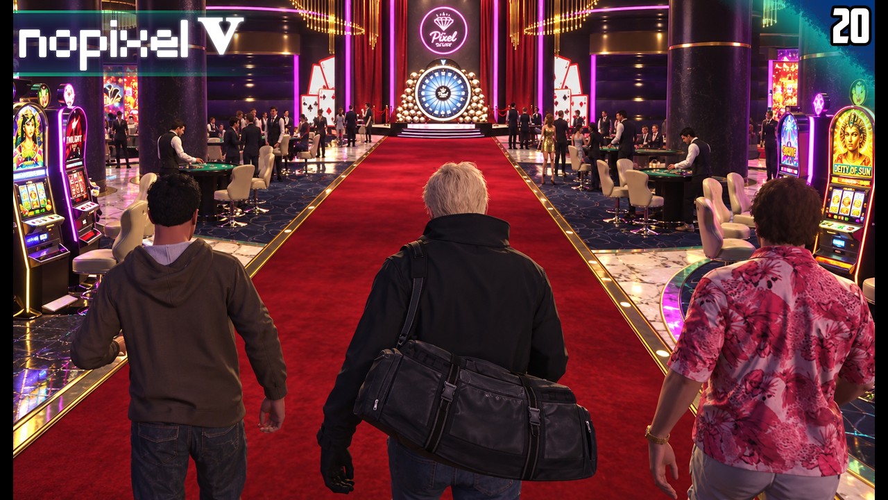Jean Paul Enters the CASINO | GTA NoPixel 5.0