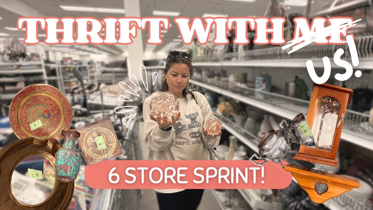 Can We Hit 6 Thrift Stores Before School Pickup?