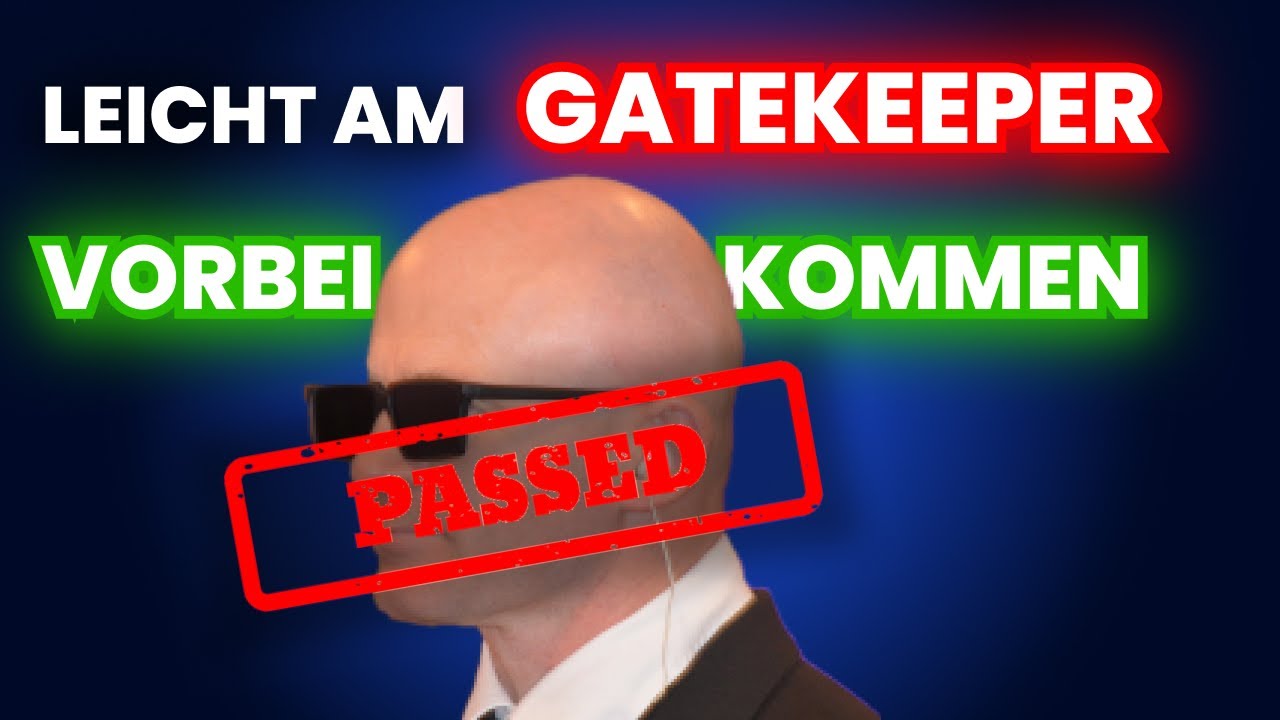 Coldcalling Sparring - 1 simpler Trick, um am  Gatekeeper vorbeizukommen