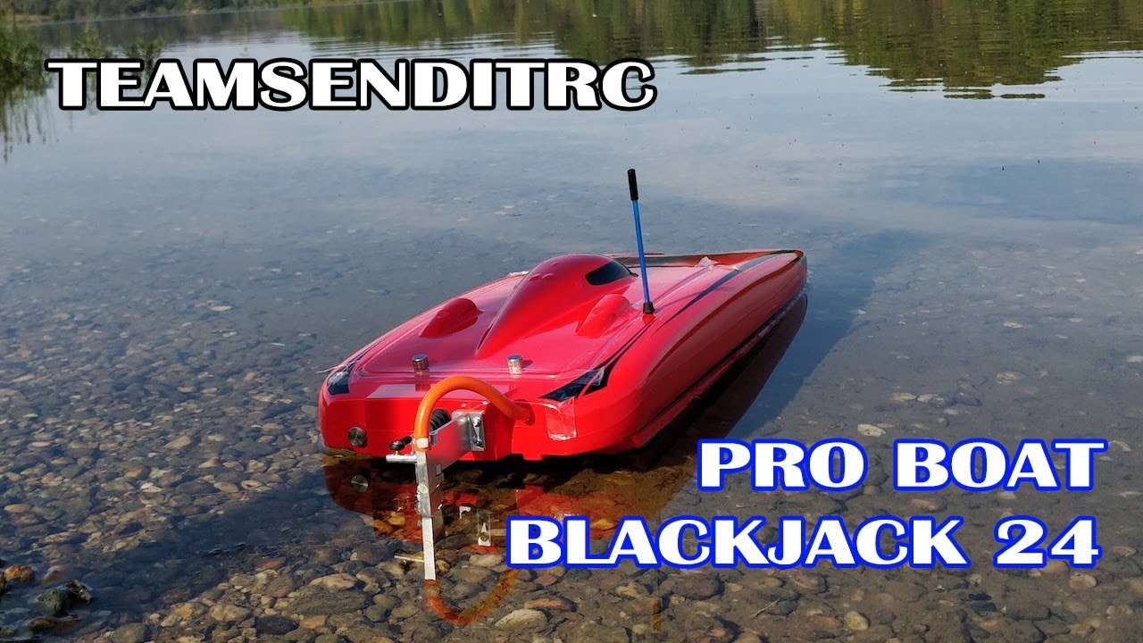 RC Boat Pro Boat Blackjack 24