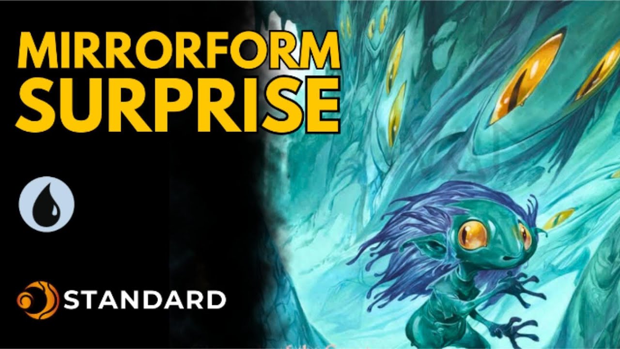 Budget Surprise Copy Combo in Standard| Mono-Blue Mirrorform | MTG Arena