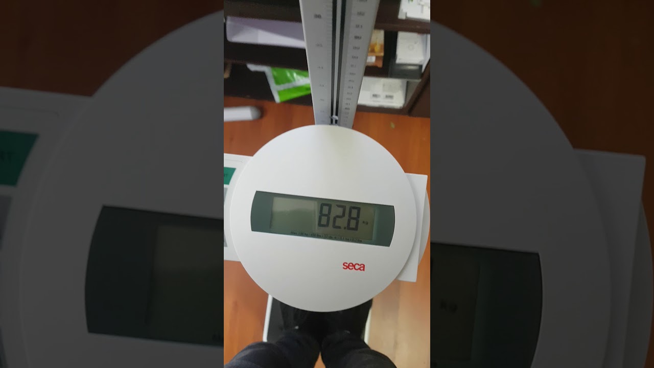 Seca 769 digital colomn scale with bmi