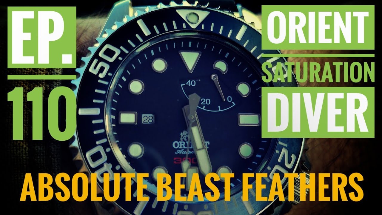 Orient Saturation Diver CFD0C001B // Professional 300m diver