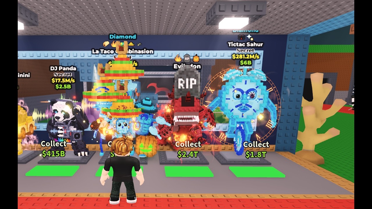 Steal a brainrot trading and pvp