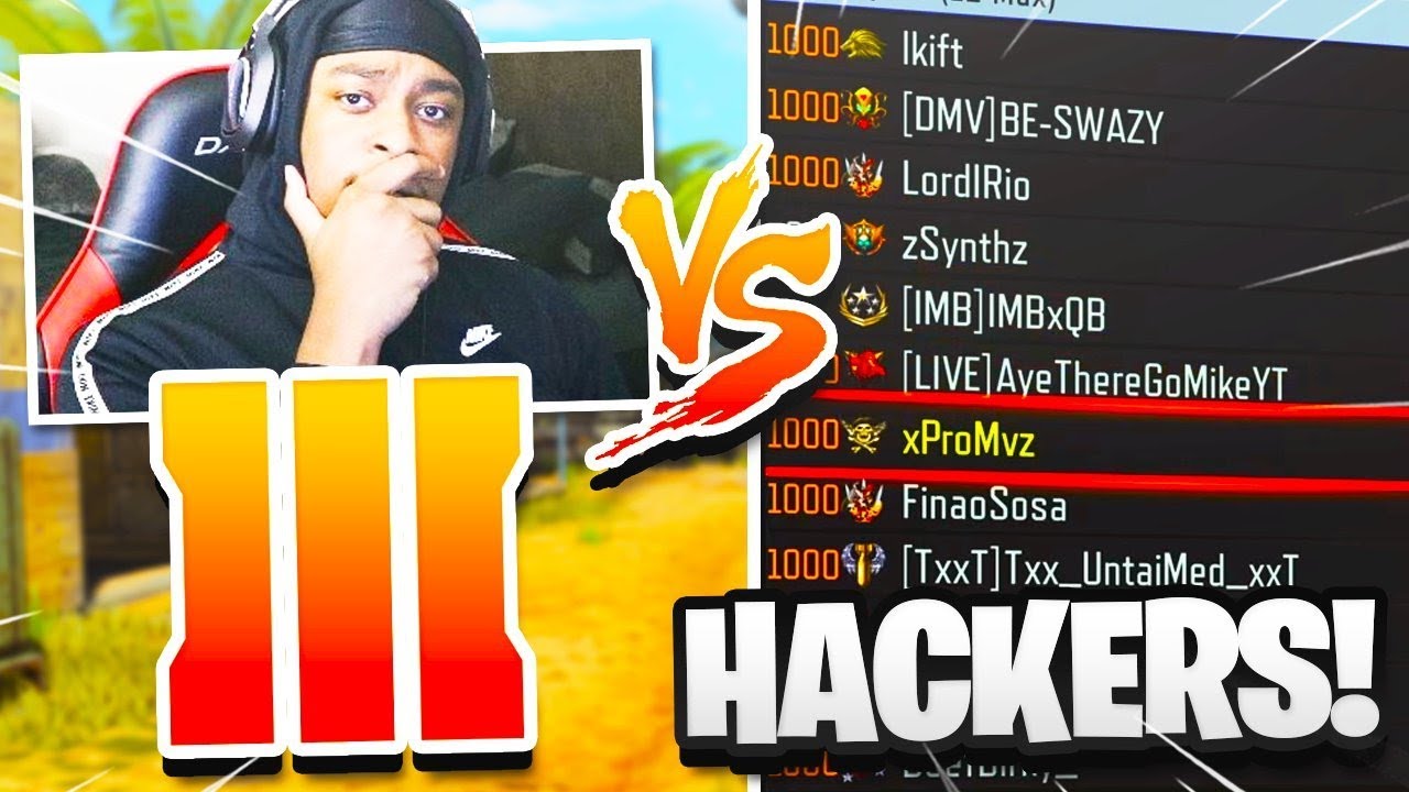 6V6 VS TRYHARD GLITCH CLASS SETUP HACKERS (BO3)
