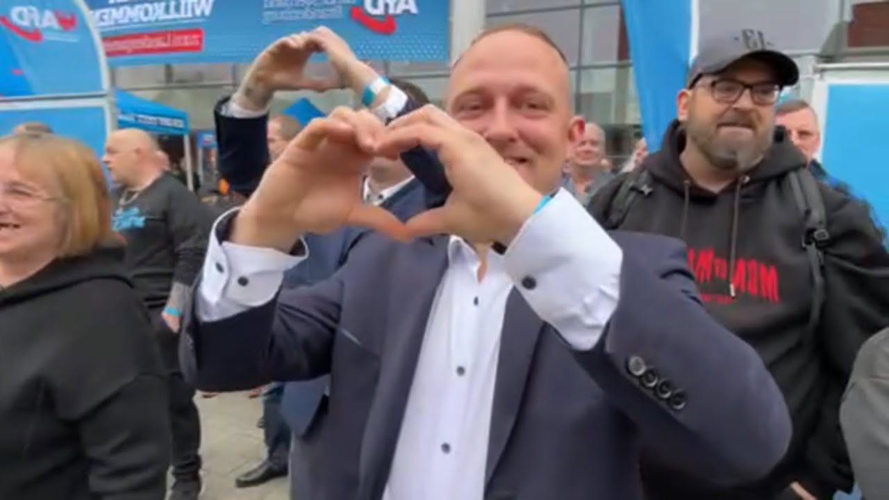Antifa Gegendemos AfD Landesparteitag Brandenburg Prenzlau 14.3.26
