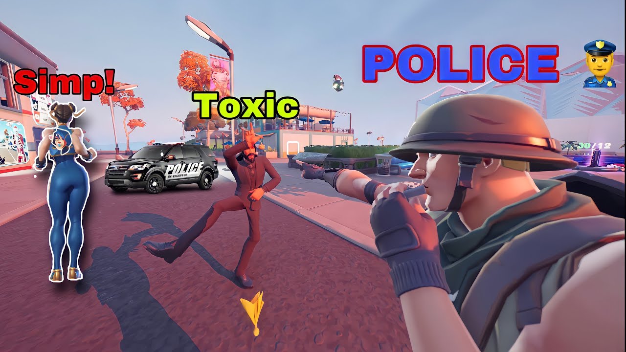 Party Royale Police Putting Simps and Toxic Kids in jail #3