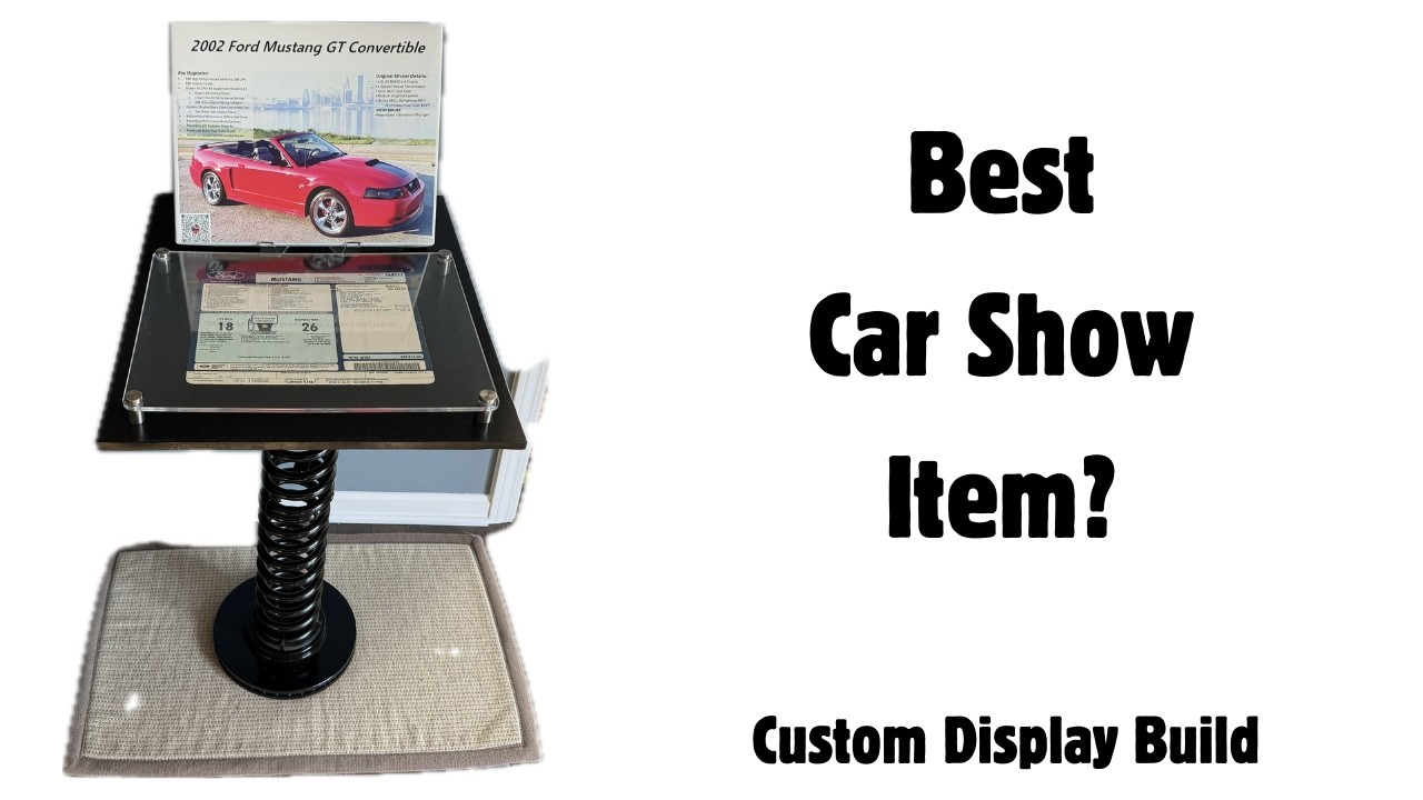 DIY Build: Custom Car Display Stand