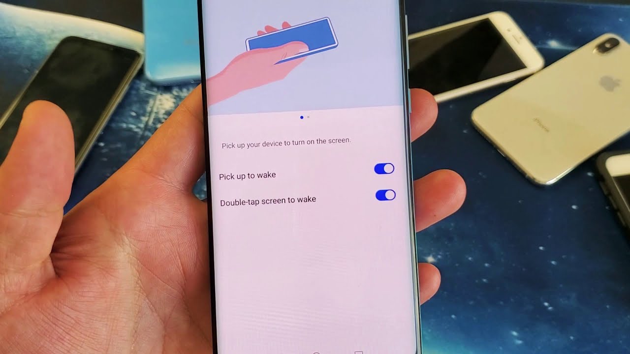 Huawei P30 Pro: как поднять телефон и включить его двойным нажатием