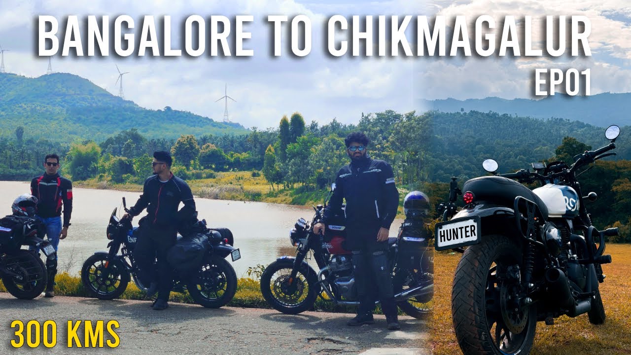EP01 | Bangalore to Chikmagalur on Royal Enfield Hunter 350 ❤️ | Triaro